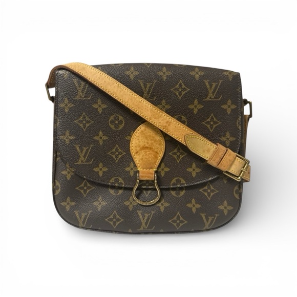 Louis Vuitton Handbags - Louis Vuitton Saint Cloud GM Monogram Canvas Crossbody Bag | Vintage